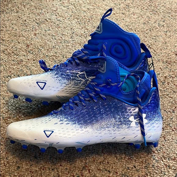 Under Armour Other - Under Armour Blue and White Gradient Athletic Shoes